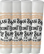 Load image into Gallery viewer, All Natural Coconut Oil and Honey Lip Balm ( Pack of 4 )