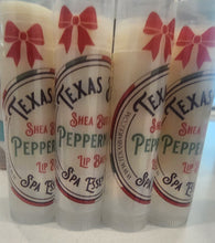 Load image into Gallery viewer, Christmas All Natural Shea Butter Peppermint Lip Balms-4 pack
