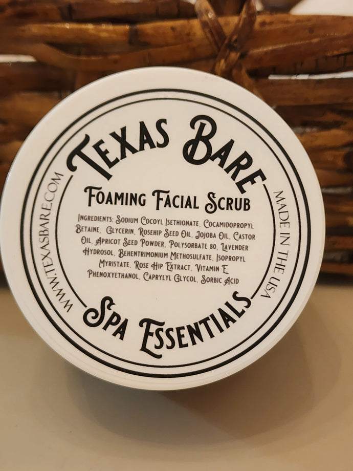 Foaming Facial Scrub