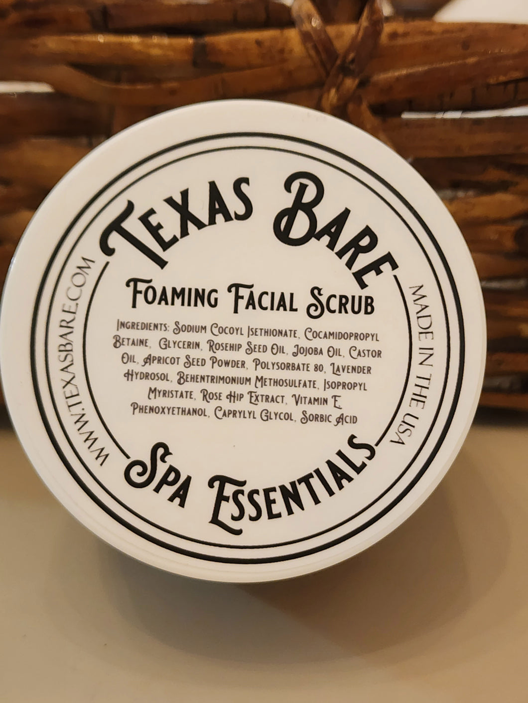 Foaming Facial Scrub