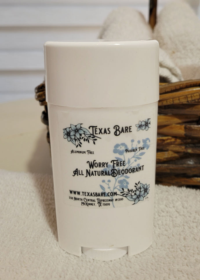 Worry-Free All Natural Deodorant for Men and Women