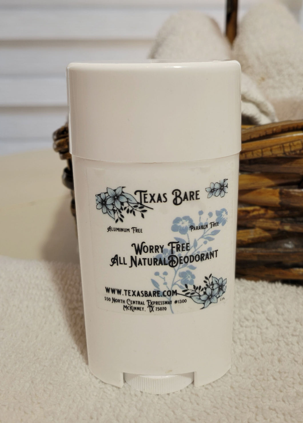 Worry-Free All Natural Deodorant