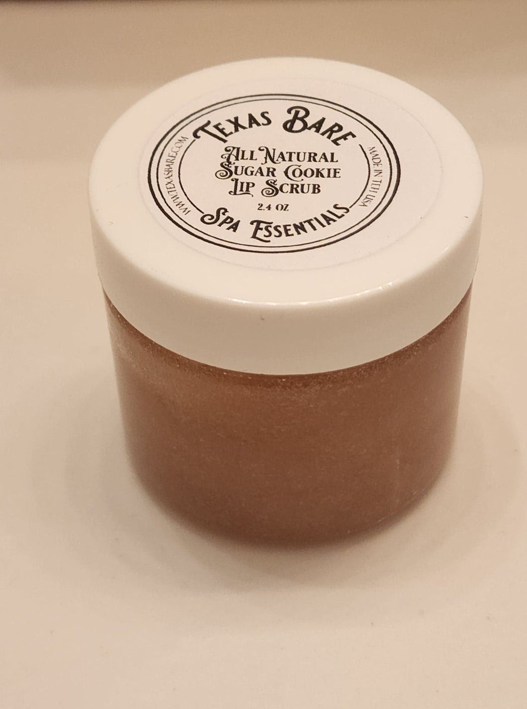All Natural Sugar Cookie Lip Scrub