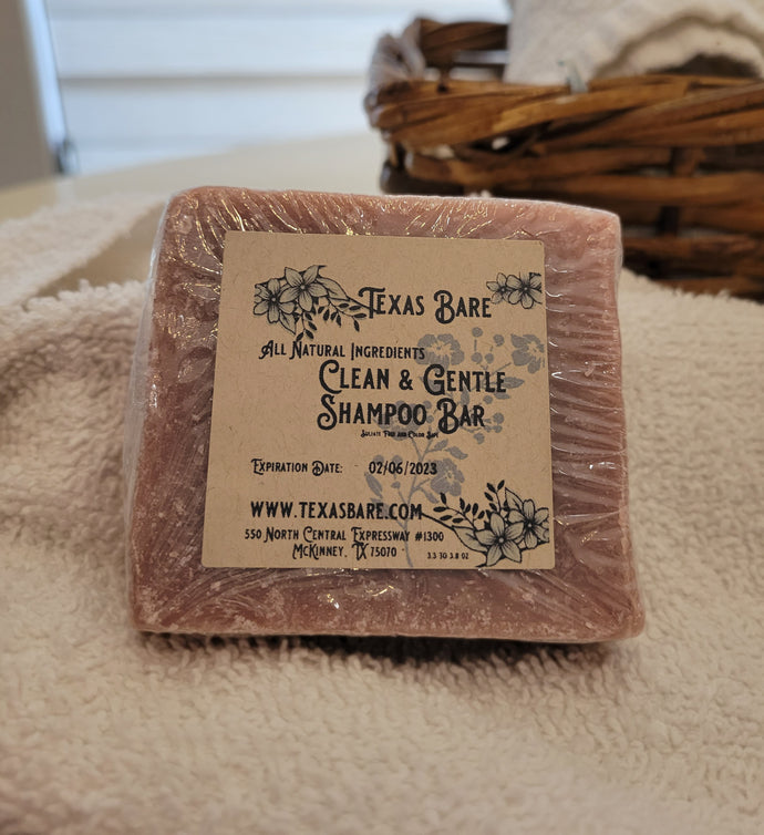 All Natural Clean and Gentle Tallow Shampoo Bar