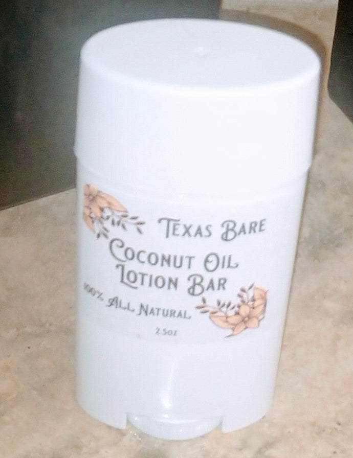 All Natural Coconut Lotion Bar