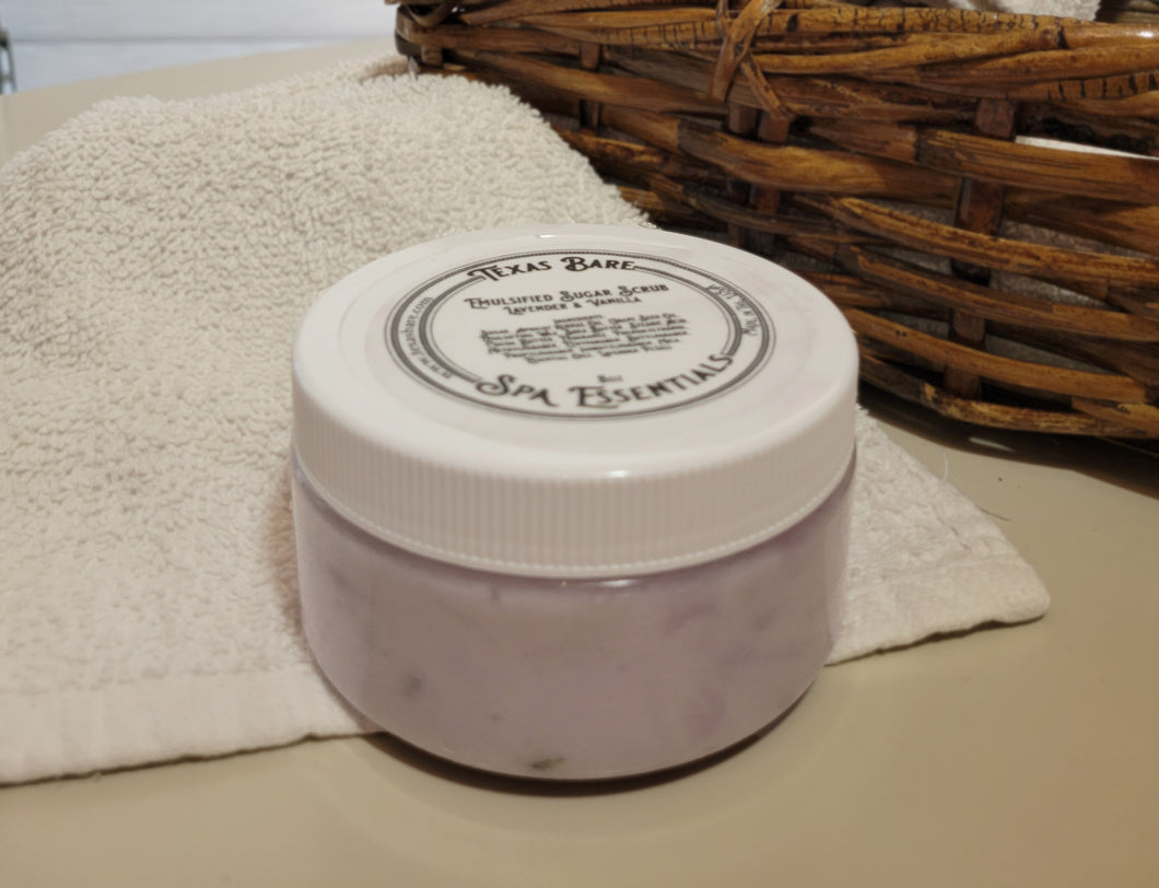 Extremely Thick Emulsified Sugar Scrub
