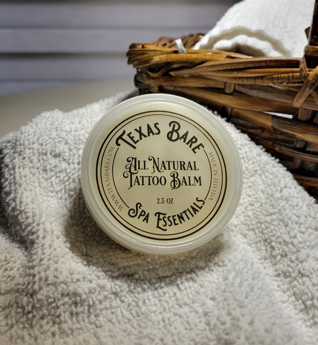 All Natural and Unscented Tattoo Balm